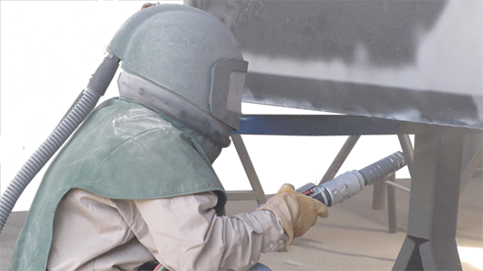 Sandblasting